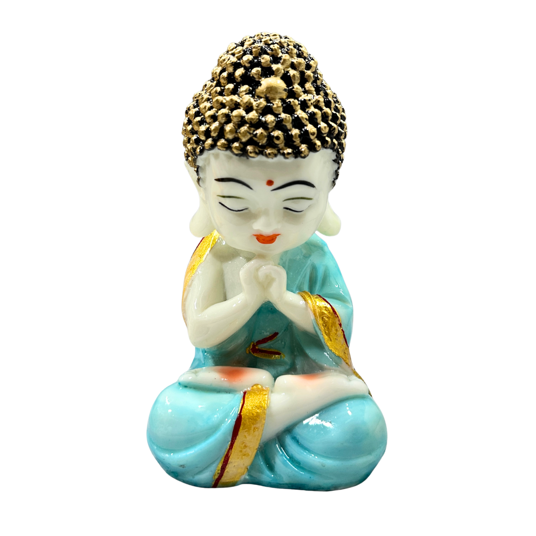 Buda de colores meditando