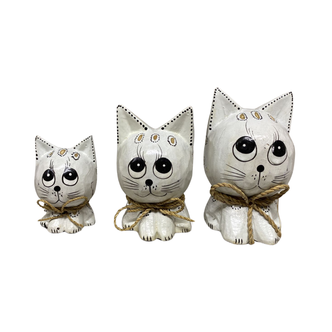 Set Gatos cabezones