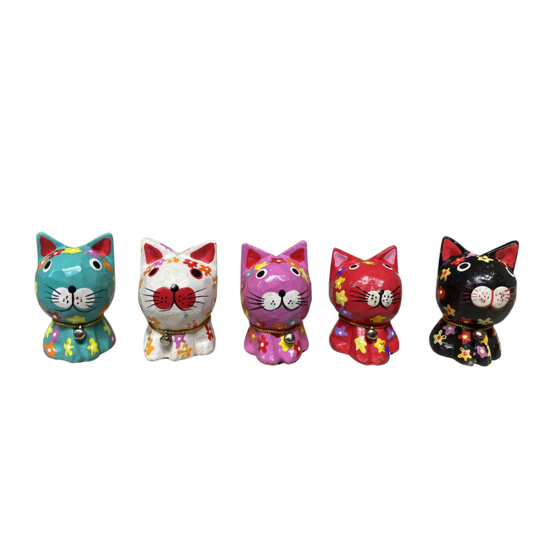 Set de gatos cabezones