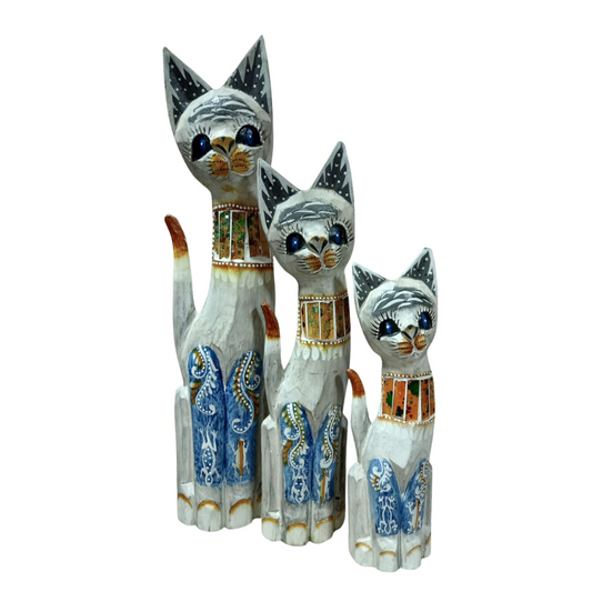 Set gatos mosaicos