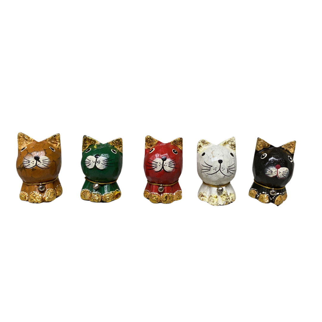 Set de gatos cabezones