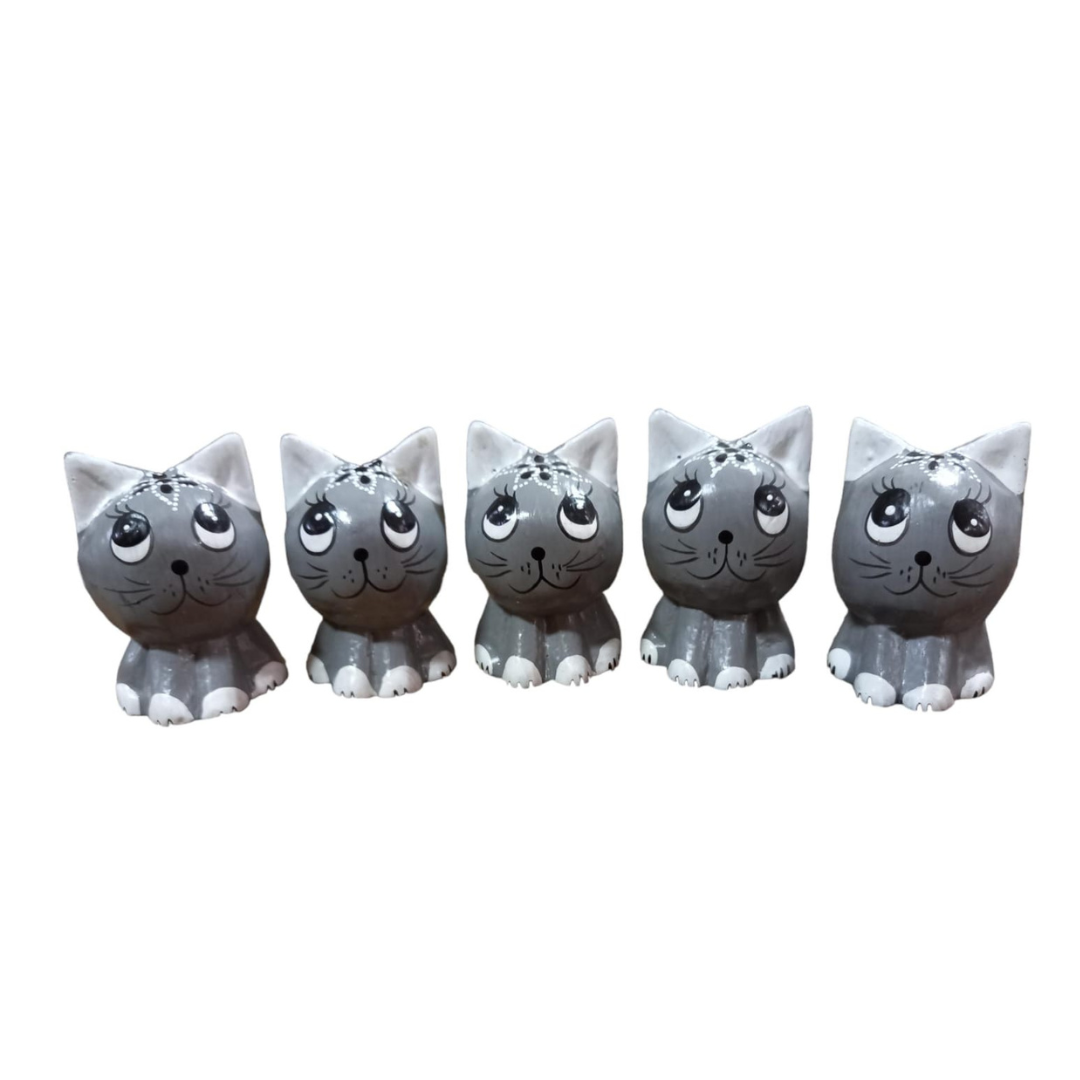 Set de Gatos cabezones