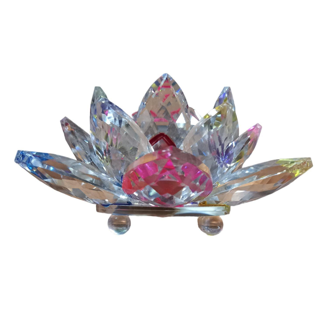 Flor de loto de cristal